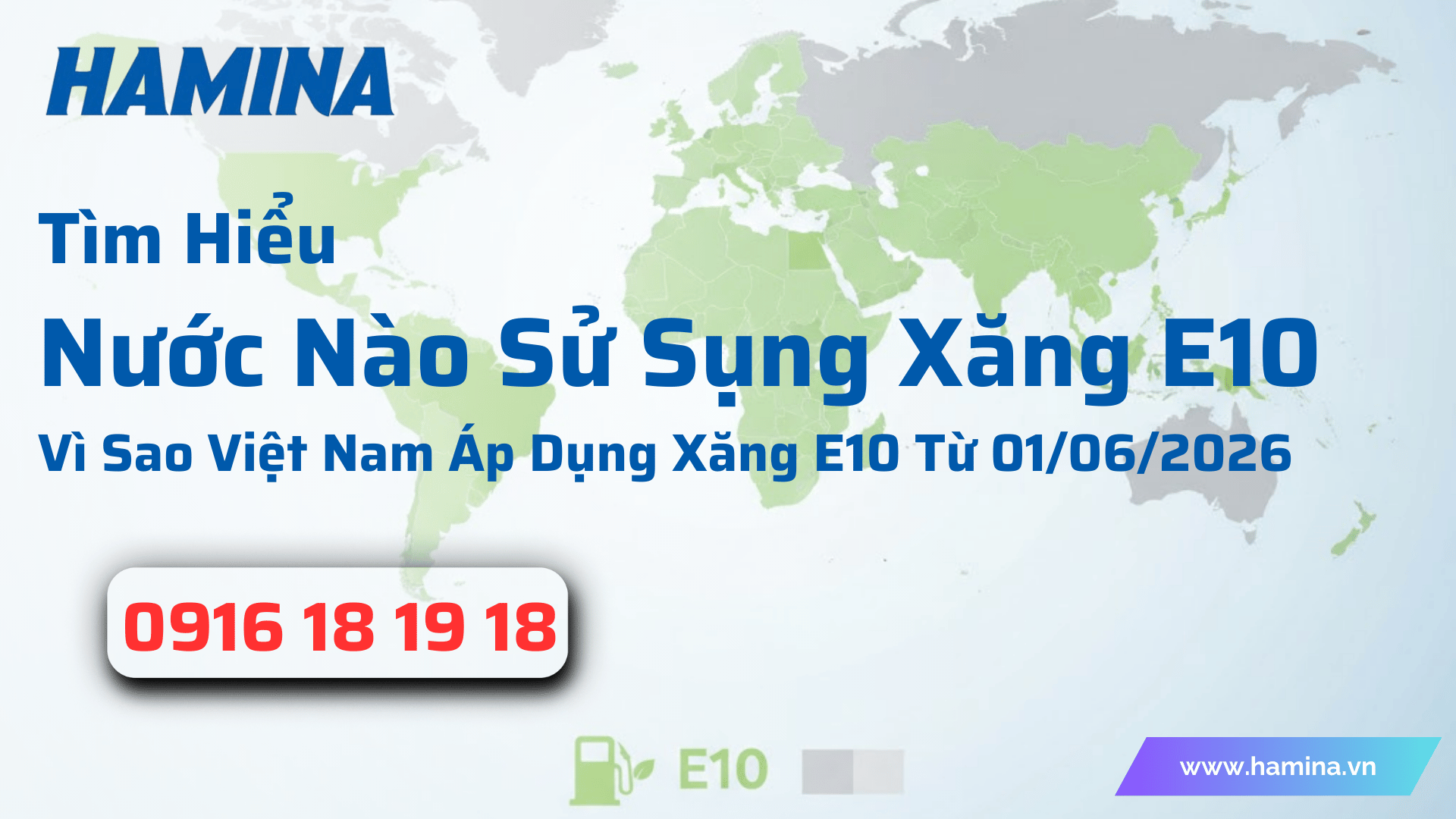 Nước Nào Sử Sụng Xăng E10? Vì Sao Việt Nam Áp Dụng Xăng E10 Từ 01/06/2026