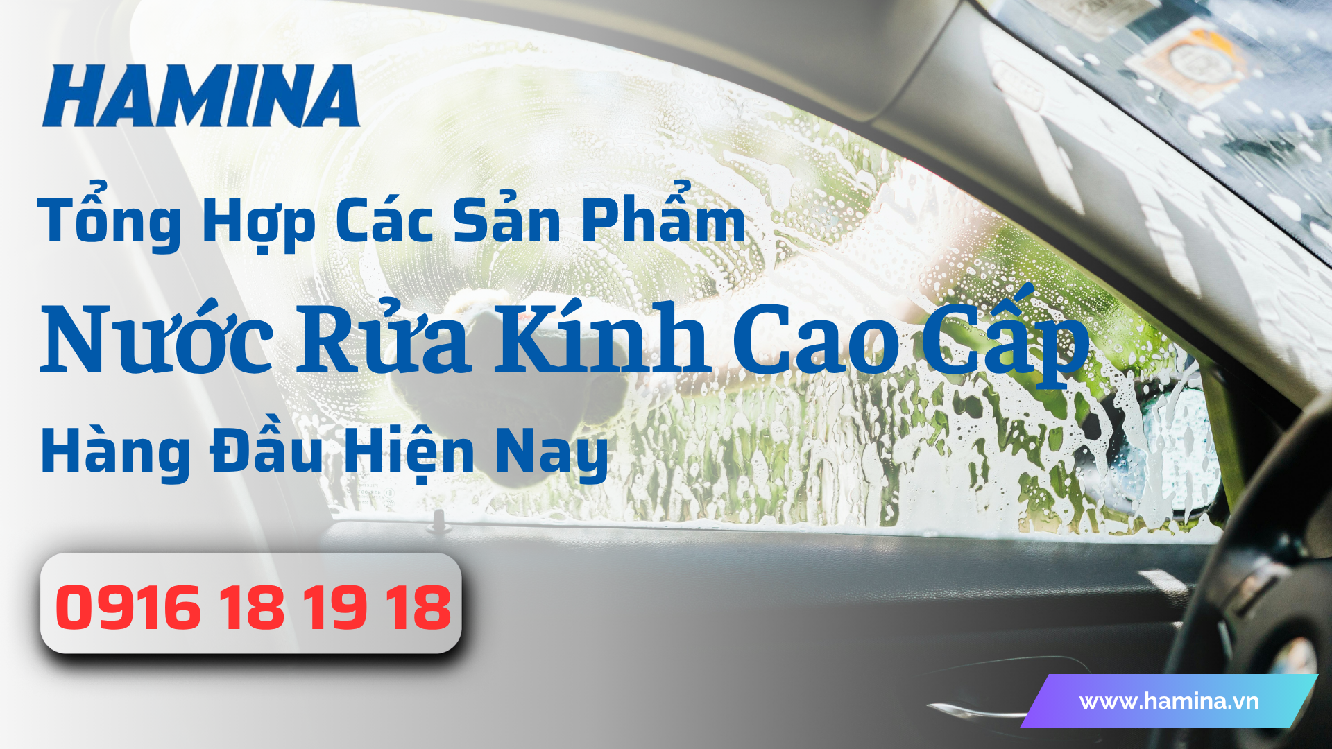 Tổng Hợp Các Sản Phẩm Nước Rửa Kính Cao Cấp Hàng Đầu Hiện Nay