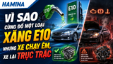 VÌ SAO CÙNG ĐỔ MỘT LOẠI XĂNG E10 NHƯNG XE CHẠY ÊM, XE LẠI TRỤC TRẶC?