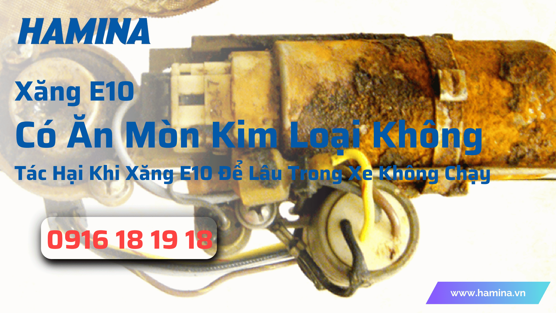 Xăng E10 Có Ăn Mòn Kim Loại Không? Tác Hại Khi Xăng E10 Để Lâu Trong Xe Không Chạy