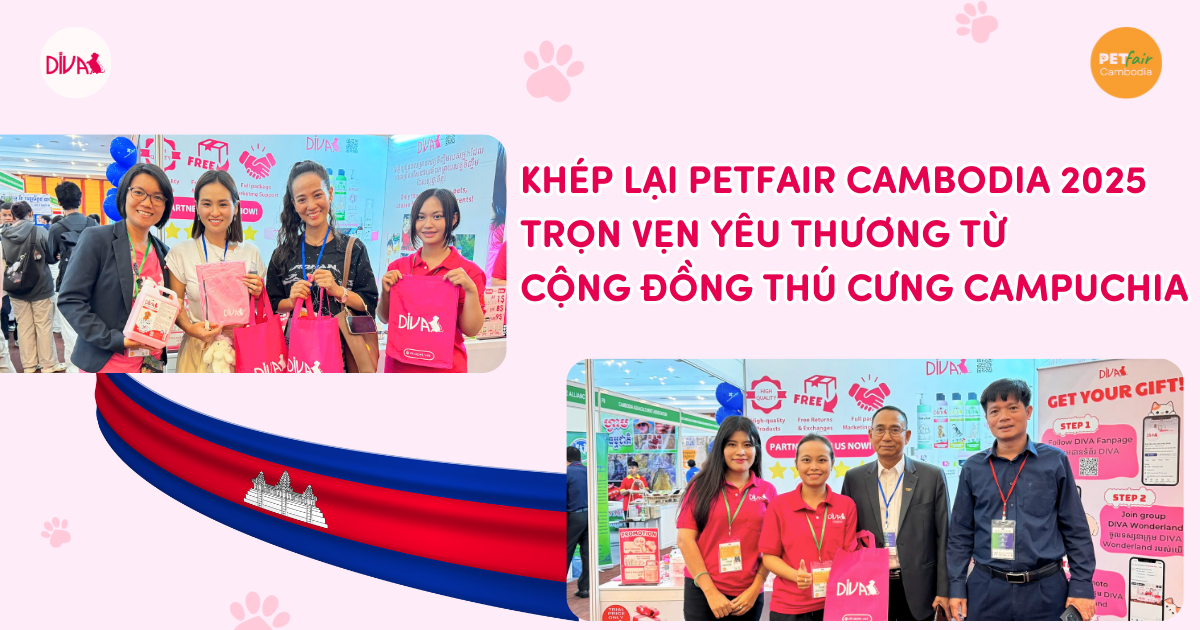 KHÉP LẠI PETFAIR CAMBODIA 2025 VỚI TRỌN VẸN YÊU THƯƠNG VÀ ỦNG HỘ TỪ CỘNG ĐỒNG THÚ CƯNG CAMPUCHIA