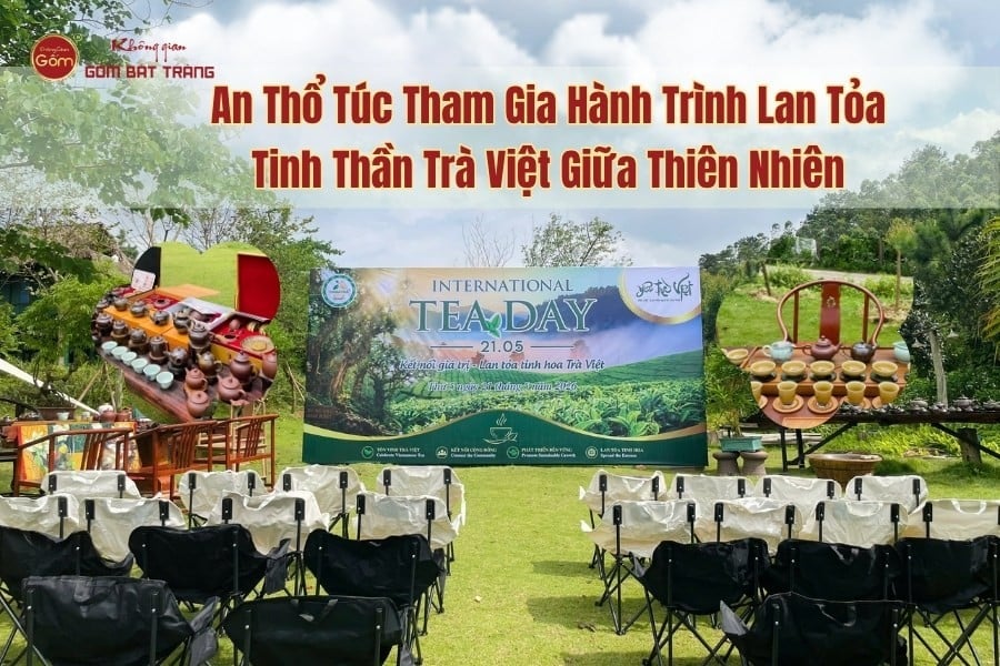 An Thổ Túc Tham Gia Hành Trình Lan Tỏa Tinh Thần Trà Việt Giữa Thiên Nhiên