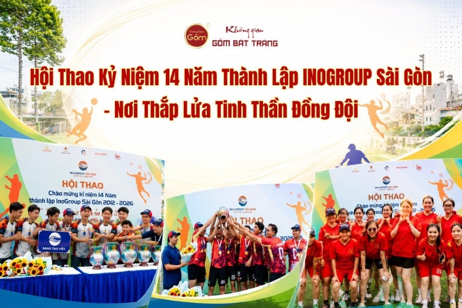 Hội Thao Kỷ Niệm 14 Năm Thành Lập INOGROUP Sài Gòn - Nơi Thắp Lửa Tinh Thần Đồng Đội
