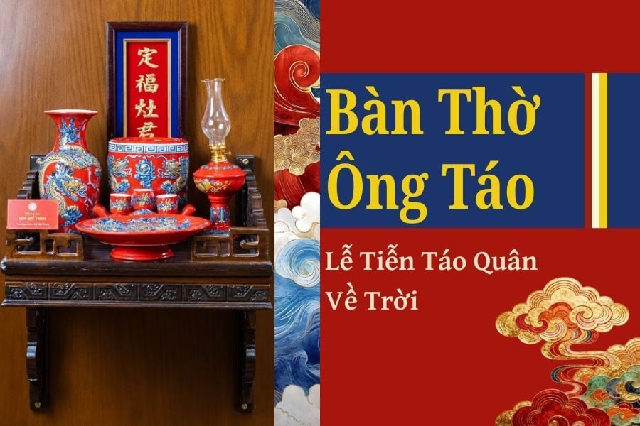 Bàn Thờ Ông Táo Và Lễ Tiễn Táo Quân Về Trời