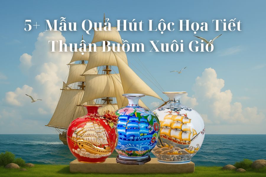 5+ Mẫu Quả Hút Lộc Họa Tiết Thuận Buồm Xuôi Gió Được Ưa Chuộng Nhất