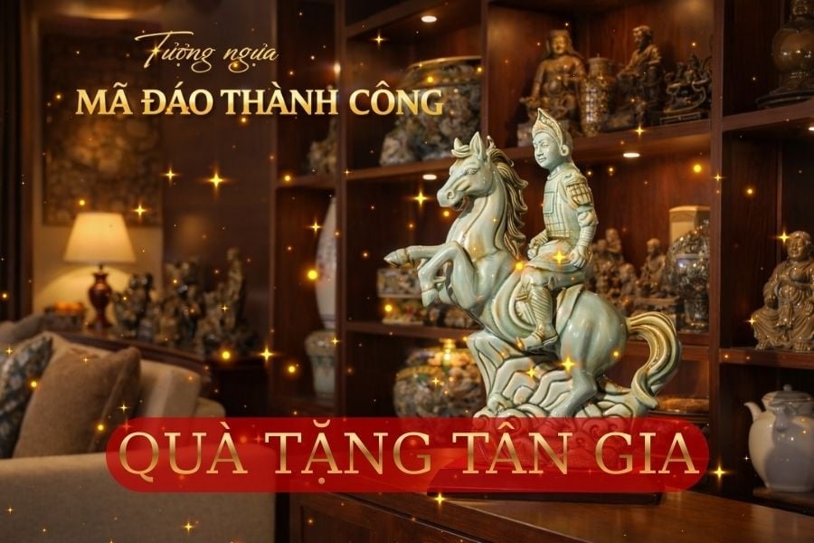 An Cư Phát Đạt Cùng Tượng Mã Đáo Thành Công Tặng Tân Gia