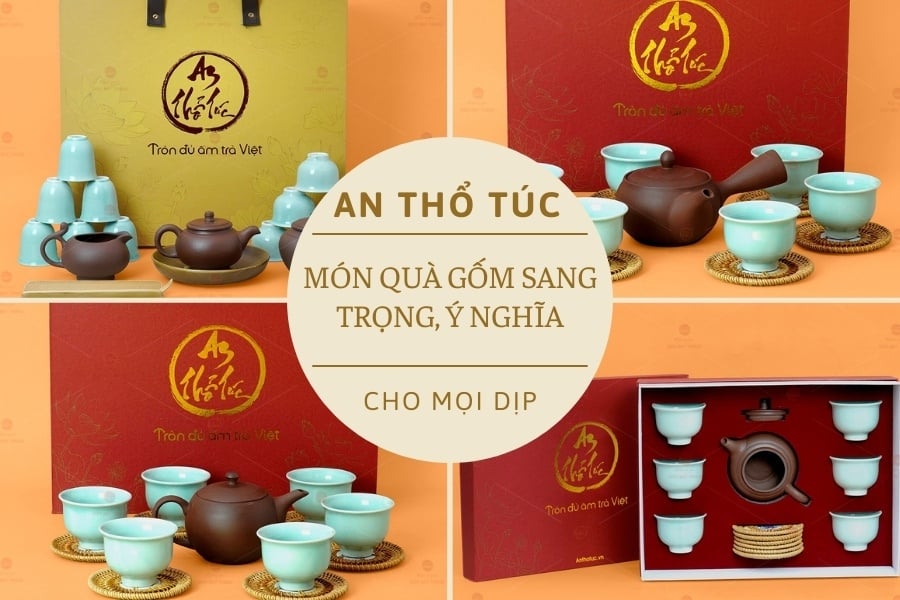 Bộ Ấm Trà An Thổ Túc – Món Quà Gốm Sang Trọng, Ý Nghĩa Cho Mọi Dịp