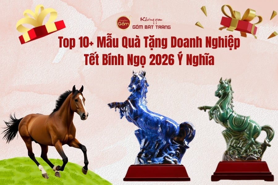 Top 10+ Mẫu Quà Tặng Doanh Nghiệp Tết Bính Ngọ 2026 Ý Nghĩa