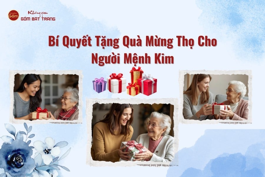 Bí Quyết Tặng Quà Mừng Thọ Cho Người Mệnh Kim