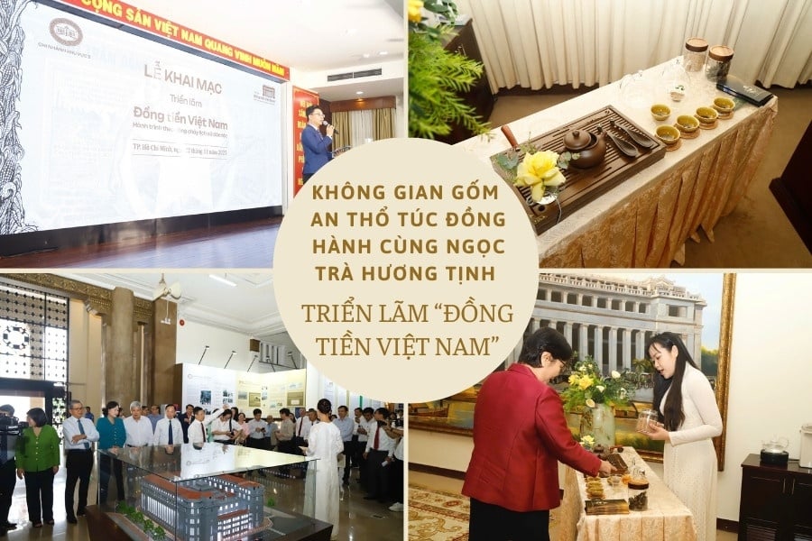 Không Gian Gốm – An Thổ Túc Đồng Hành Cùng Ngọc Trà Hương Tịnh Tại Triển Lãm “Đồng Tiền Việt Nam”