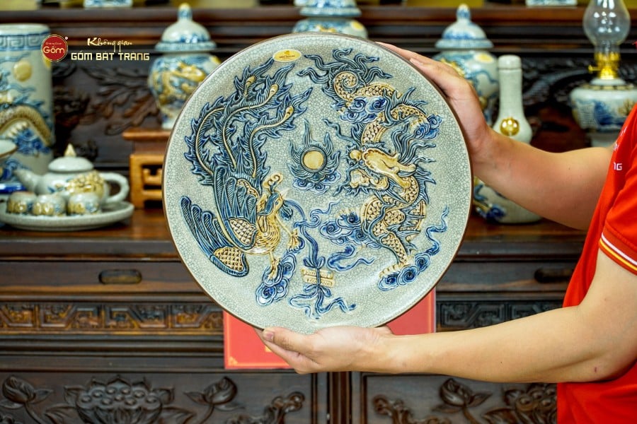 [Set Cơ Bản] Bộ Đồ Thờ Gia Tiên Men Rạn (15 món)