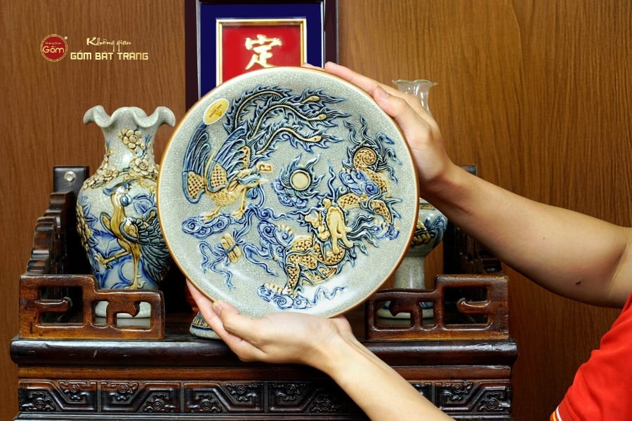 Bộ Đồ Thờ Ông Táo Men Rạn