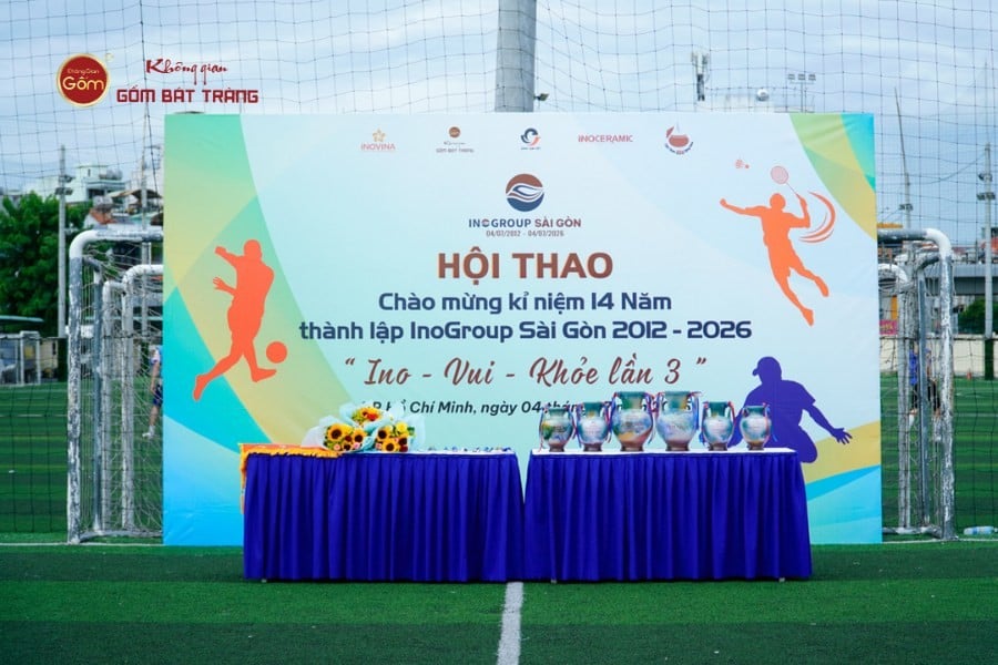 Backdrop chính của Hội thao