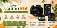 Canon M50 Và Bộ 3 Ống Kính Đáng Sở Hữu Cho Mọi Nhu Cầu Chụp Ảnh