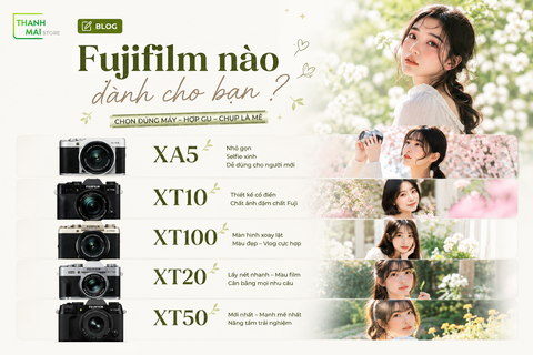 Máy Ảnh Fujifilm Nào Dành Cho Bạn? Chọn Đúng Máy, Đúng Gu, Chụp Là Mê