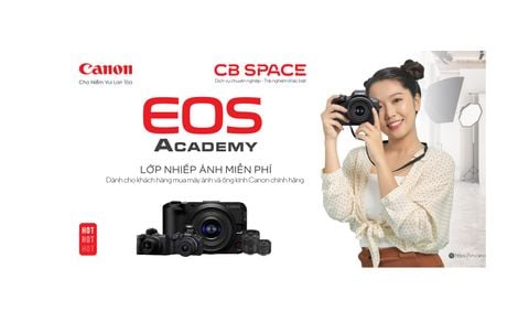 EOS ACADEMY: LÀM CHỦ MÁY ẢNH TỪ NHỮNG BƯỚC CƠ BẢN NHẤT 📸✨