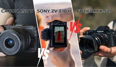 So Sánh Sony ZV-E10 II, Canon EOS R50V và Fujifilm X-S20: Top 3 Máy Vlog Tốt Nhất 2025