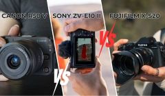 So Sánh Sony ZV-E10 II, Canon EOS R50V và Fujifilm X-S20: Top 3 Máy Vlog Tốt Nhất 2025