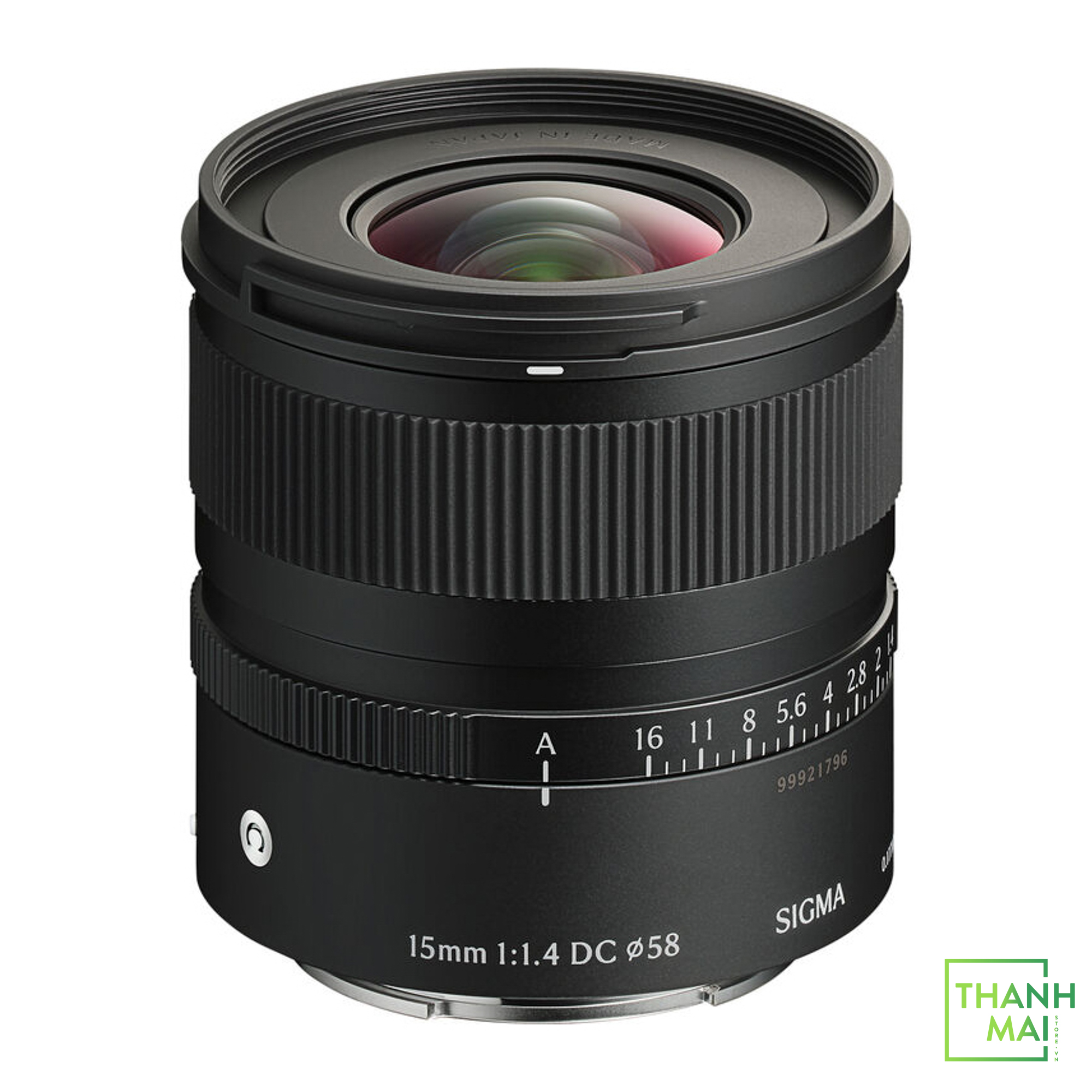 Ống Kính Sigma 15mm F/1.4 DC | Contemporary For E-Mount |