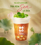 CHÍNH THỨC RA MẮT TRÀ KEM SEN LÁ DỨA - THƯỞNG VỊ DI SẢN VIỆT