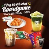 XÔM TỤ XUYÊN ĐÊM - TẶNG BOARDGAME MIỄN PHÍ