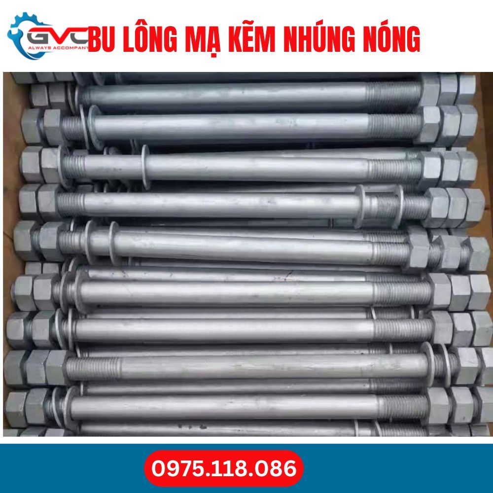 Bu lông nhúng nóng là gì? Vì sao được tin dùng trong nhà xưởng và công trình ngoài trời?
