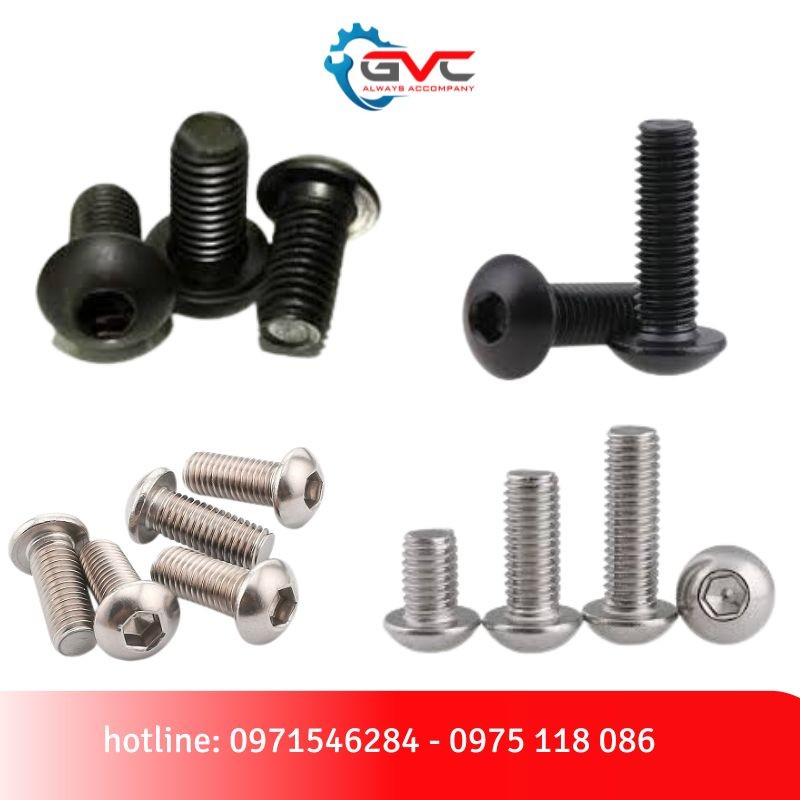 Ứng dụng bu lông lục giác chìm chỏm cầu trong cơ khí chính xác & đồ gá