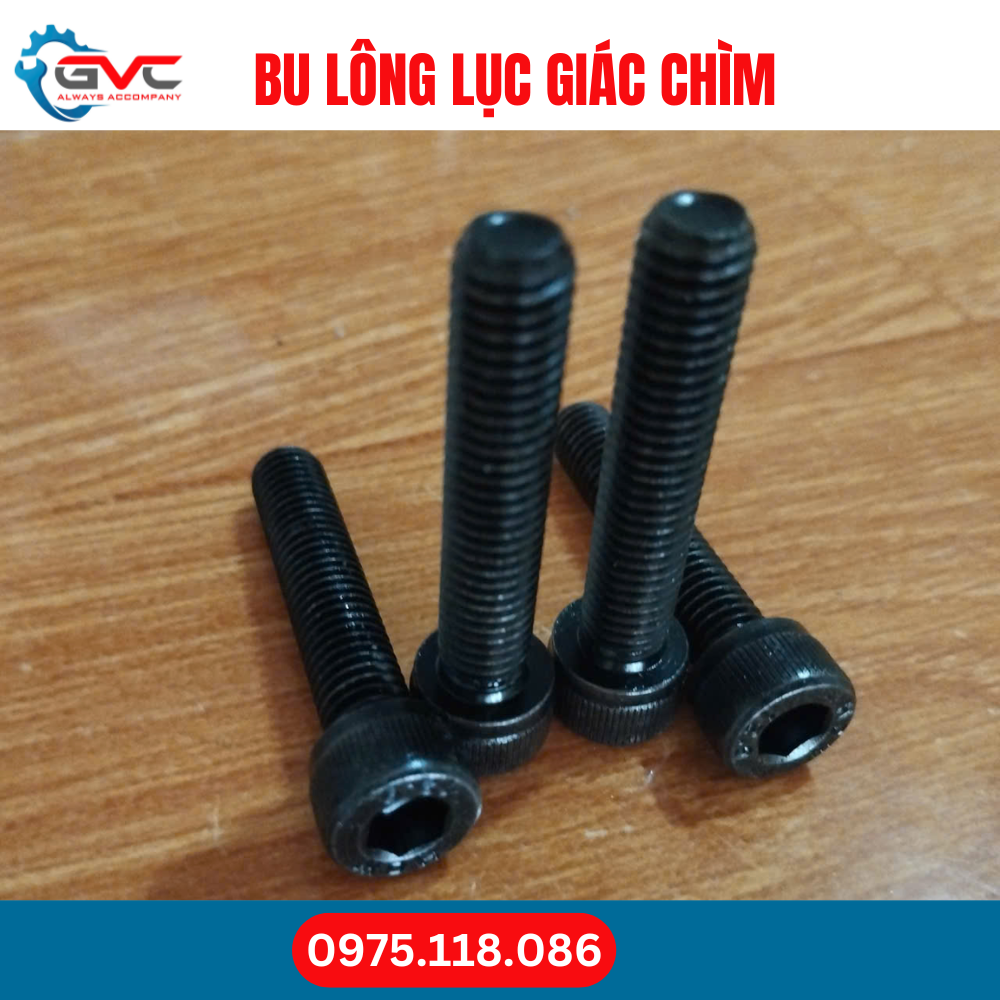 Lục Giác Chìm Đầu Trụ: Ứng Dụng Thực Tế Trong Ngành Công Nghiệp