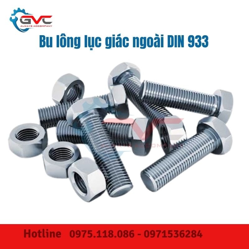 ỨNG DỤNG BU LÔNG LỤC GIÁC NGOÀI MẠ KẼM TRONG XÂY DỰNG & CƠ KHÍ - MUA BU LÔNG ĐẦU VẶN CLE Ở ĐÂU GIÁ TỐT