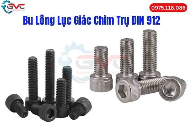 bu lông lục giác chìm đầu trụ (đầu cốc) DIN 912