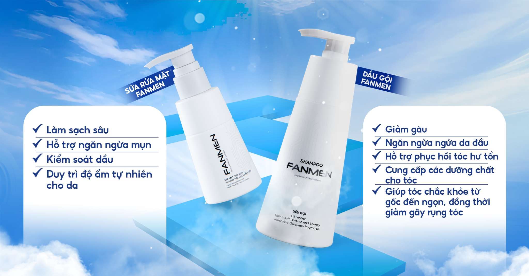 Combo 2 sản phẩm Fanmen