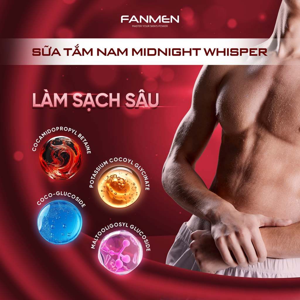 Sữa tắm nam Fanmen