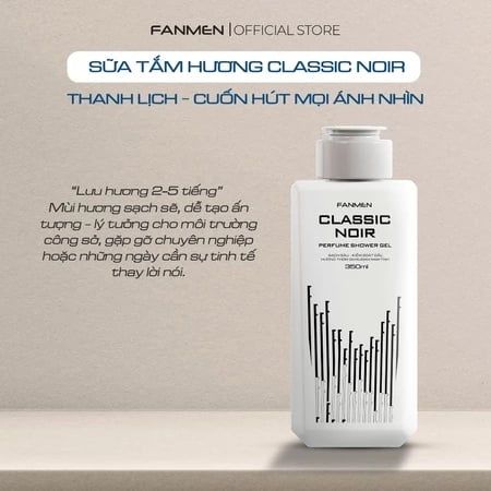 Sữa Tắm Nam Classic Noir