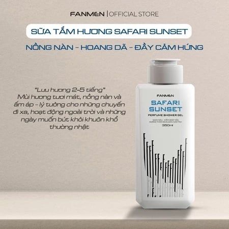 Sữa Tắm Nam Safari Sunset