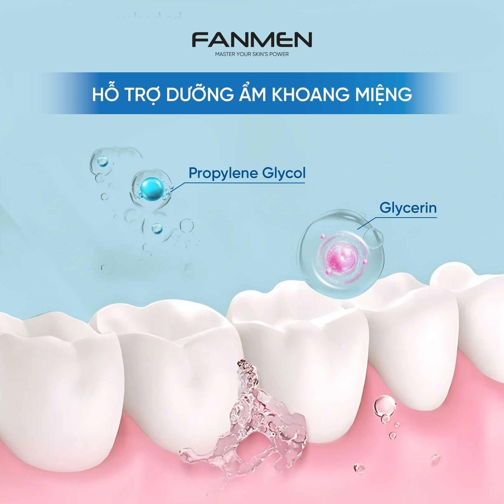 XỊT MIỆNG VỊ OCEAN COOL HỖ TRỢ DƯỠNG ẨM KHOANG MIỆNG