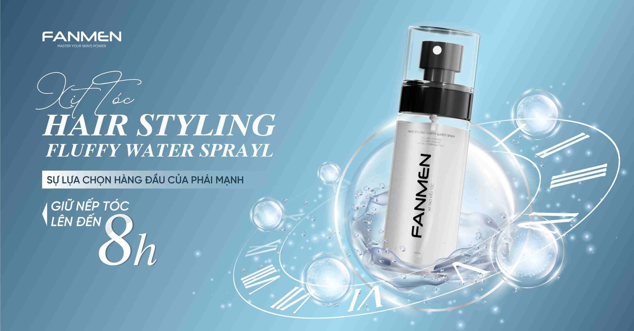 XỊT TÓC HAIR STYLING FLUFFY WATER SPRAY