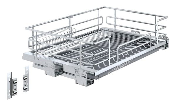 Giá Bát Đĩa Eurogold EPO7380 Inox 304 Nan Oval (Quả Trám)