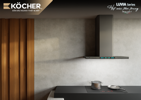 Hút Mùi Kocher LUVIA ELITE - BLACK PEARL