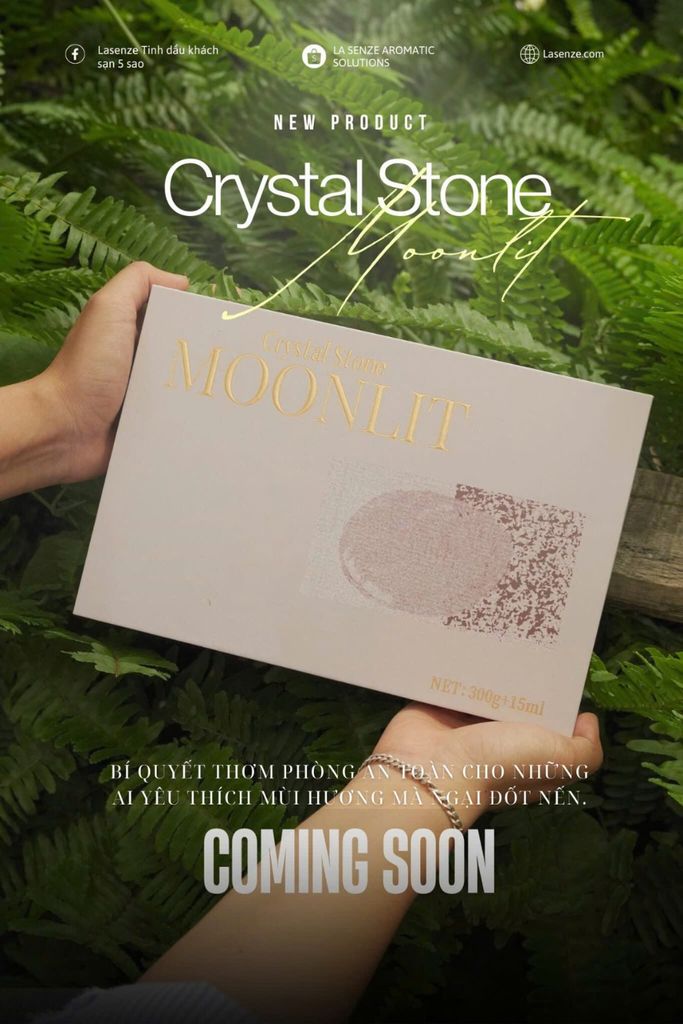 Crystal Stone Moonlit - Quà Tặng Độc Đáo Mùa Trung Thu
