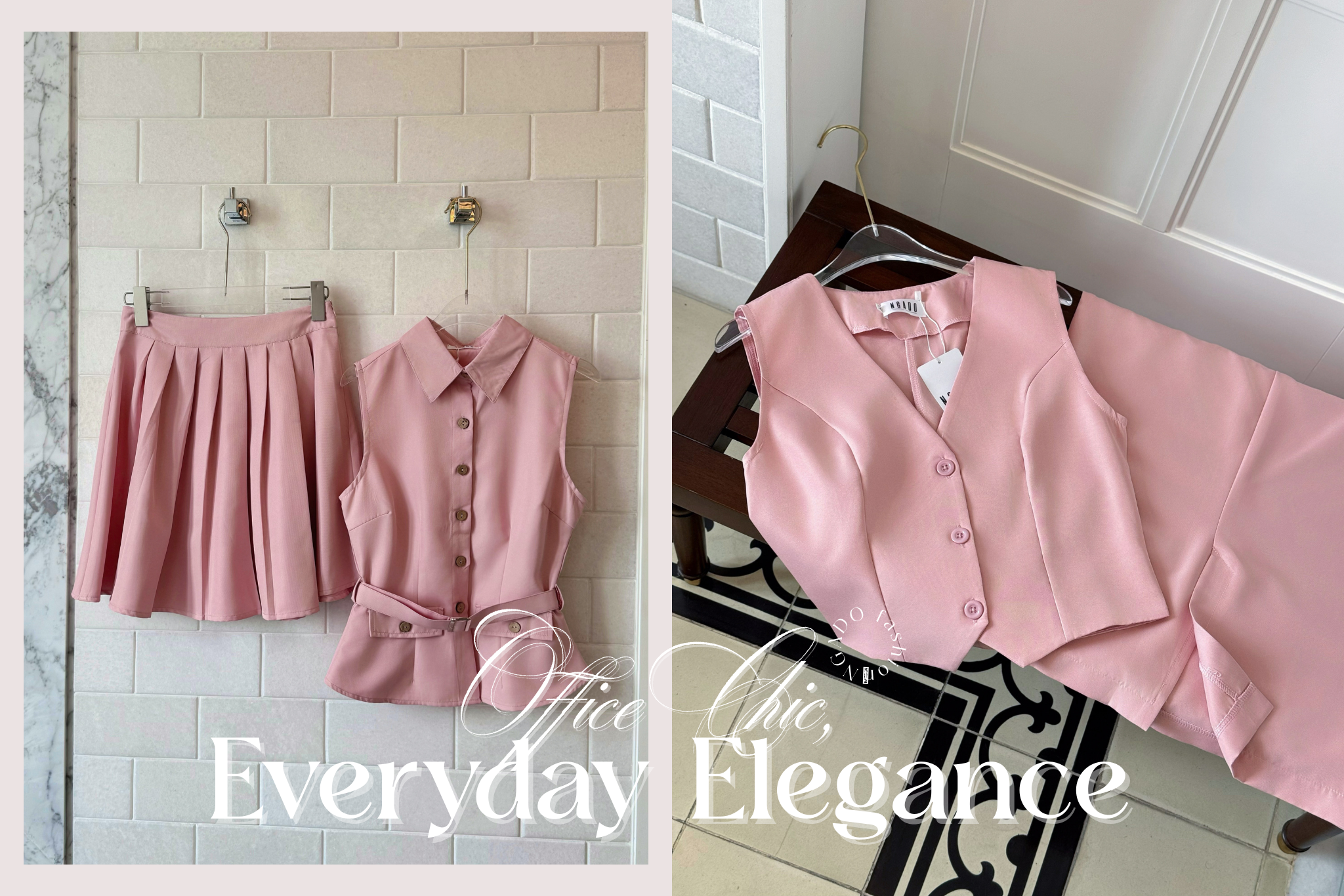 Set Đồ Công Sở – Bí Quyết Giúp Nàng Vừa Thanh Lịch, Vừa Thoải Mái