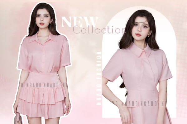 Sắc Hồng - Gam Màu Nữ Tính Không Bao Giờ Lỗi Thời - NEW COLLECTION BY NGADO