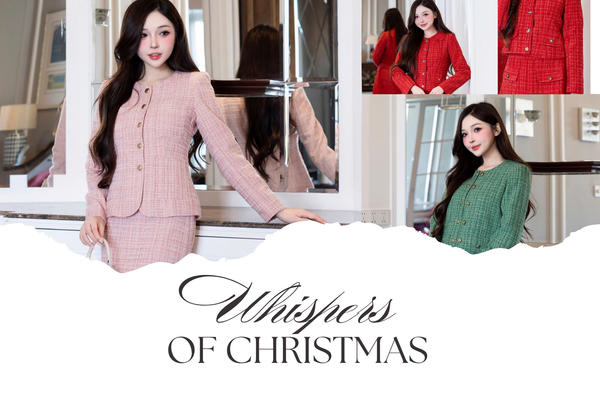 Sắc Tweed Cuối Năm – Nốt Nhấn Hoàn Hảo Cho Tủ Đồ Tiệc Tùng