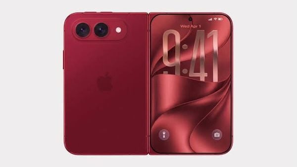 iPhone gập Apple gây ấn tượng với thiết kế mỏng và màn hình lớn