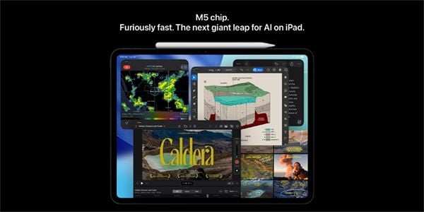 iPad Pro 2025 chip Apple M5: Những nâng cấp thú vị