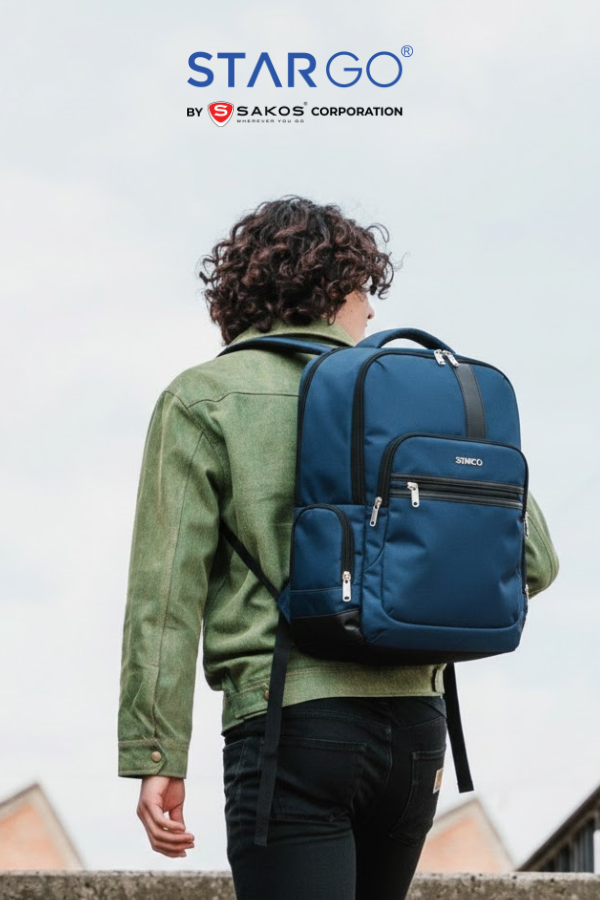 Mẫu balo màu Kaki Stargo đẹp, bền và hợp xu hướng