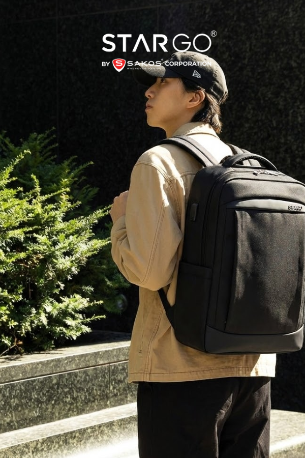 Top 3 mẫu balo màu đen Stargo đẹp, bền và hợp xu hướng