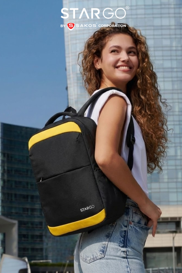 Mẫu balo màu vàng Stargo đẹp, bền và hợp xu hướng