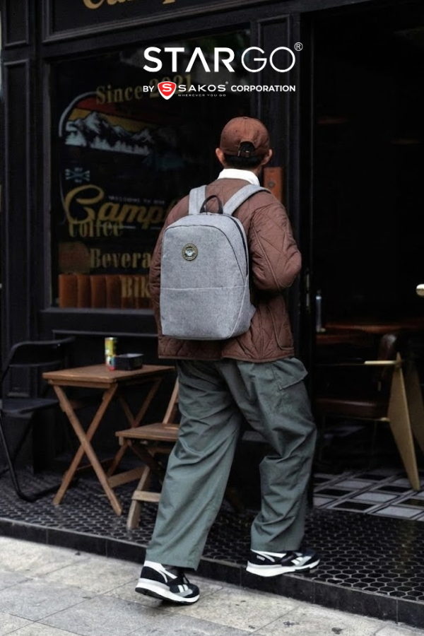 Top 3 mẫu balo màu xám Stargo đẹp, bền và hợp xu hướng