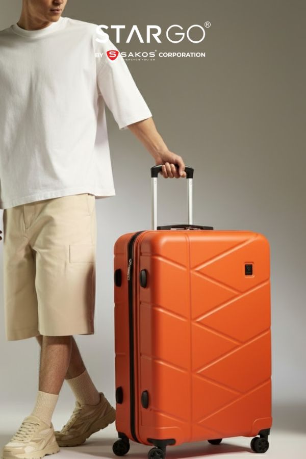 Top 3 mẫu vali màu cam STARGO đẹp và phong cách