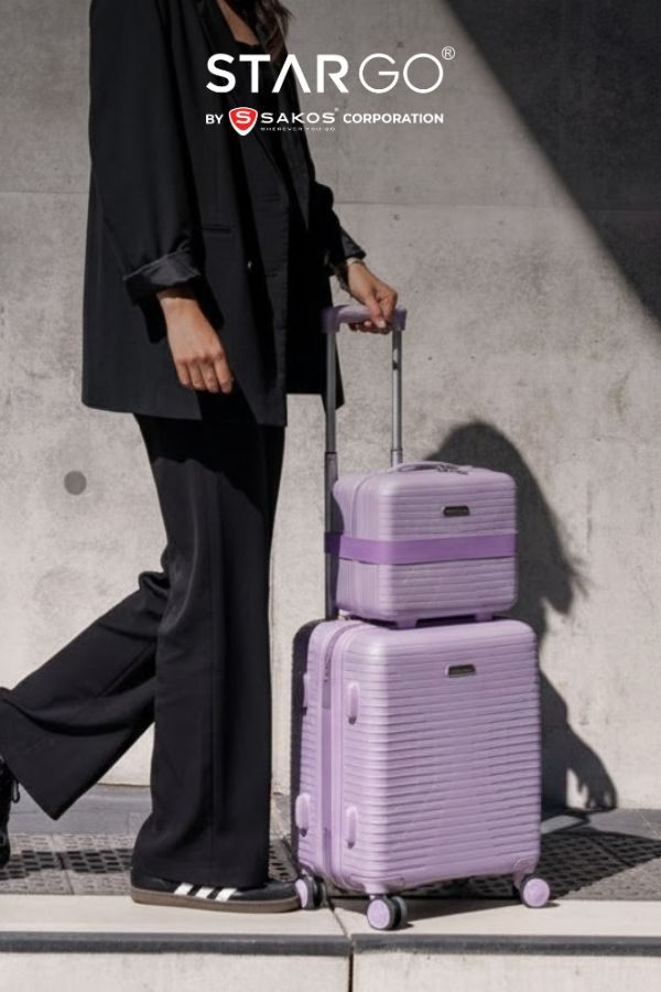 Top 2 mẫu vali màu tím STARGO đẹp và phong cách